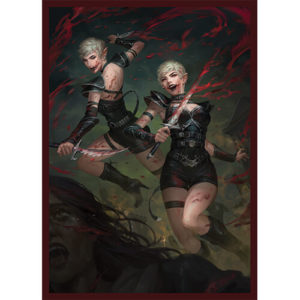 Madelaine Gifted Doll TCG Card Sleeves 100-Pack - Matte Fantasy North Design (66x92mm)